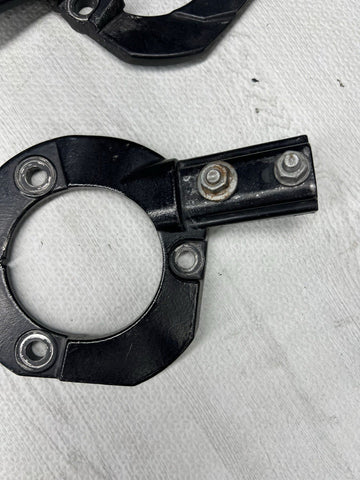 01-06 Genuine BMW E46 M3 Strut Tower Brackets Pair OEM 7895250