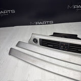 08-13 OEM BMW E92 E93 M3 Brushed Aluminum Interior Trim Dash Panels Set *Tabs