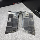 01-06 BMW E46 M3 FRONT BUMPER COVER GUARDS BRACKETS 2695247
