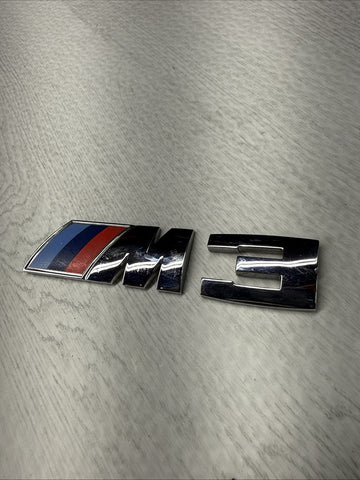 08-13 BMW E90 E92 E93 M3 Trunk EMBLEM LOGO BADGE OEM