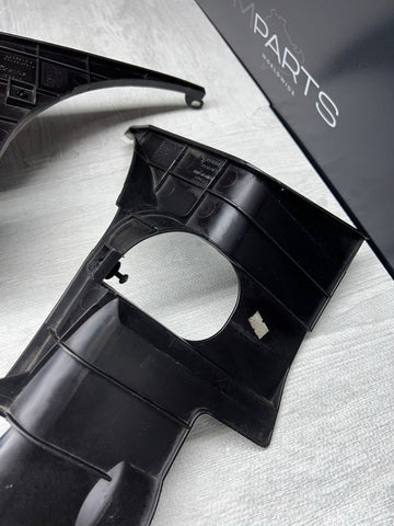 01-06 BMW E46 M3 Cooling Fan Shrouds Trims Panels Genuine OEM