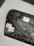 01-06 BMW E46 M3 FRONT RIGHT PASSENGER SIDE DOOR PANEL CARD CINNAMON OEM