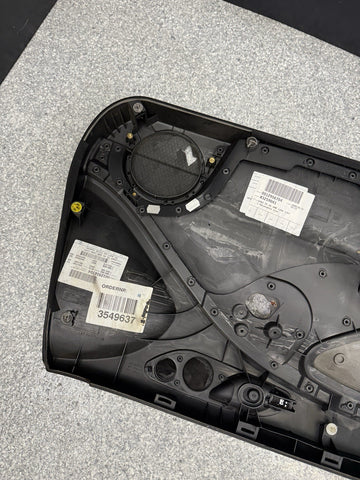 01-06 BMW E46 M3 FRONT RIGHT PASSENGER SIDE DOOR PANEL CARD CINNAMON OEM