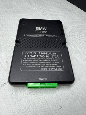 98-02 BMW Z3 M Z3M THEFT-LOCKING ALARM CONTROL MODULE 82111496925