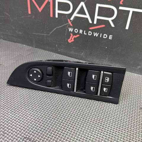OEM BMW F07 F10 F06 M5 M6 Main Window Switch Control w/ Folding Mirrors