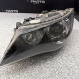08-10 BMW M6 650I LEFT DRIVER ADAPTIVE HEADLIGHT HEAD LIGHT LAMP XENON OEM
