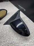 BMW E92 E93 M3 08-13 Side View Mirrors Matte Bezel Trims Jerez Black Covers