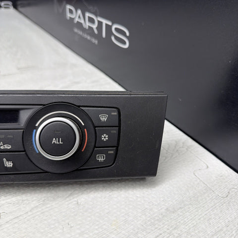 OEM BMW E90 E91 E92 E93 M3 328 335 A/C Climate Control Switch Panel Black Heated