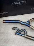 Valvetronic Designs Valved Titanium Full Exhaust w/ Burnt Tips 20-25 BMW G87 M2