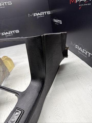 95-99 BMW E36 M3 Lower Dash Center Console Housing Panel Support Black Coupe