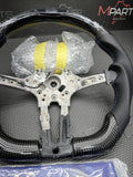 15-20 BMW F80 F82 F83 M3 M4 OHC Carbon fiber Steering Wheel Manual DCT Led