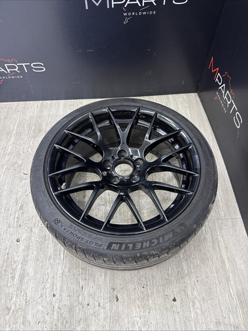 OEM BMW 08-13 E90 E92 E93 M3 Competition Front Wheel Rim 359 Gloss Black 19x9