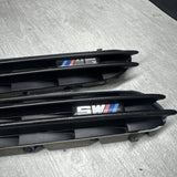 06-10 E60 M5 Black Fender Grills Grilles