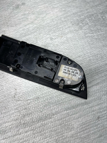 08-10 BMW E92 M3 COUPE LEFT DOOR MASTER POWER WINDOW MIRROR SWITCH 9132162 OEM