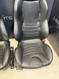 98-02 BMW Z3M Convertible Interior Front Heated Seats Black / Black *Notes*
