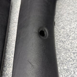 01-06 BMW E46 M3 OEM Convertible Rear Top Lateral Trim Pane Left Right Black