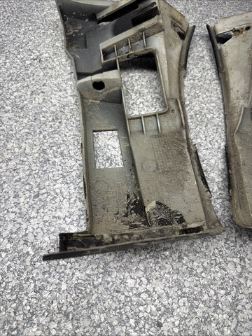 01-06 BMW E46 M3 FRONT BUMPER COVER GUARDS BRACKETS 2695247