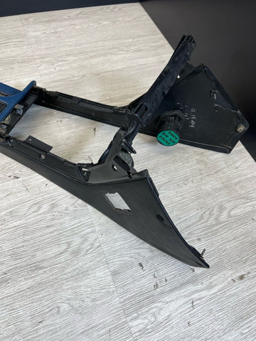 BMW E36 Z3M Z3 M Center Console Leather Panel OEM Estoril Blue
