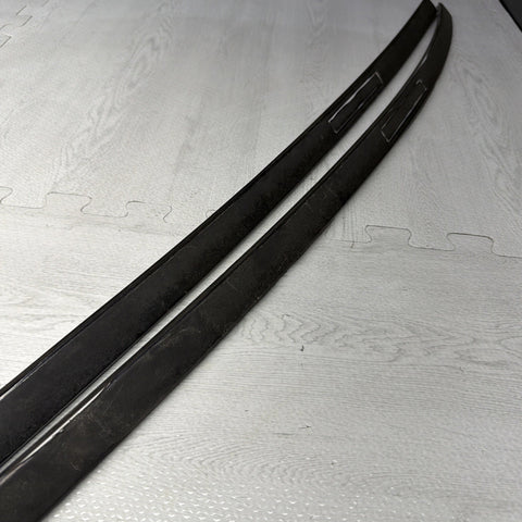 14-20 BMW F82 F32 435 M4 Coupe Right Left Roof Moldings Trim Wrapped