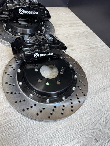 08-13 BMW E90 E92 E93 M3 BREMBO Big Brake Kit Calipers Rotors Set NEW Plug Play