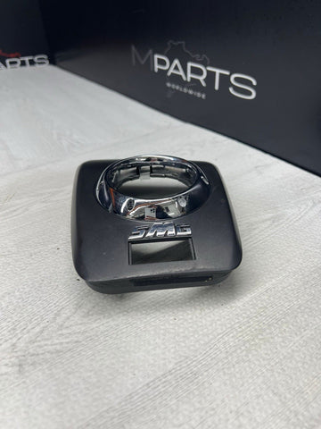 01-06 BMW E46 M3 Center Dome SMG Shift Plate Titan Shadow Grey