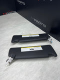 12-20 OEM BMW F30 F32 F80 F82 M3 M4 Interior Sun Visors Black