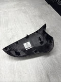 BMW 15-20 F80 F82 F83 M3 M4 Genuine OEM Carbon Fiber Left Driver Mirror Cover