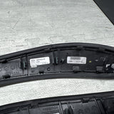BMW F80 F82 F83 M3 M4 15-20 PAIR DOOR PANEL PULL HANDLES LEATHER BLACK SET OEM