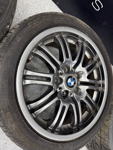 OEM BMW 01-06 E46 M3 18” Wheels Style 67 Rims Staggered Set