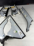 BMW F82 F32 M4 15-20 Coupe ABC Pillars Panels Roof Trim BLACK OEM