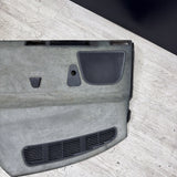 2000-2003 BMW E39 M5 Rear Window Shelf Interior Trim Panel Black Alcantara OEM
