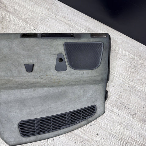 2000-2003 BMW E39 M5 Rear Window Shelf Interior Trim Panel Black Alcantara OEM