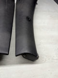 01-06 BMW E46 M3 OEM Convertible Rear Top Lateral Trim Pane Left Right Black