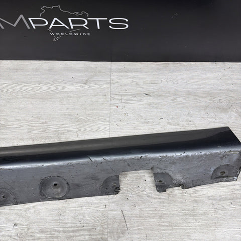 BMW 01-06 E46 M3 Rocker Panel Side Skirt Left Driver Silver Gray 51717890011