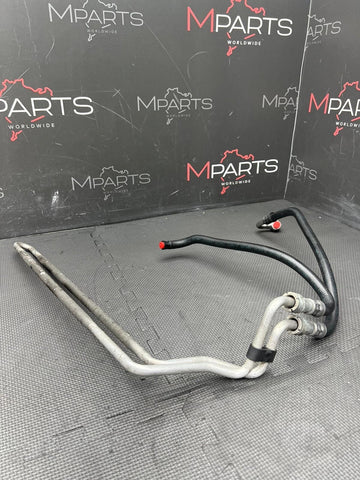 2001-2006 BMW M3 E46 S54 POWER STEERING OIL COOLER ALUMINUM LINES PIPES OEM