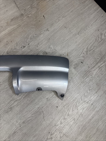 01-06 BMW E46 M3 Rear Bumper Lower Lip Diffuser Trim Panel OEM Titan Silver