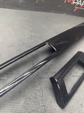 07-13 OEM BMW E92 E93 335 M3 Wrapped Black Interior Trim Dash Panels