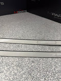 12-20 BMW F30 F80 328 335 M3 Sedan Roof Rack Rail Molding Trim Set White OEM