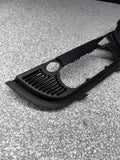 01-06 BMW E46 M3 CONVERTIBLE REAR SEAT ROLLOVER BAR TRIM COVER BLACK 8204279