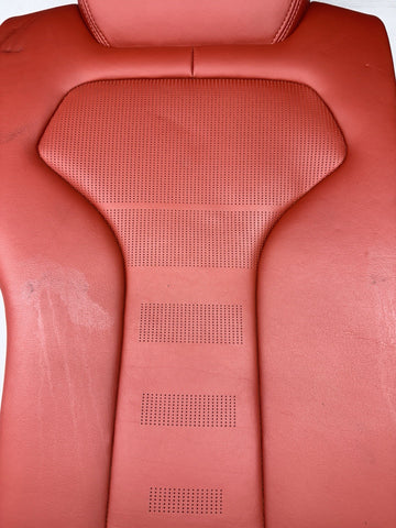 BMW F82 M4 Coupe 15-20 Right Rear Sakhir Orange Leather Back Rest Backrest Seat