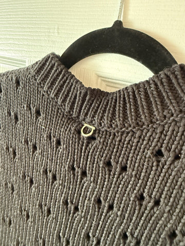 Salvatore Ferragamo Black Size XS Wool Sweater