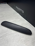 BMW 01-06 E46 M3 REAR LEFT Black Leather Armrest Pad 7837594