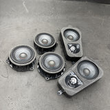 14-19 BMW F15 X5 F85 X5M HARMAN KARDON SPEAKERS WOOFERS TWEETERS DOOR ROOF SET
