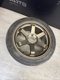 17x9 MATTE BRONZE TE37 STYLE WHEEL RIM HONDA CIVIC EG EK S2000