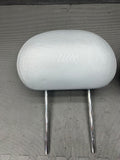2001-2006 BMW E46 M3 Coupe Front Seat Headrests Grey Leather OEM