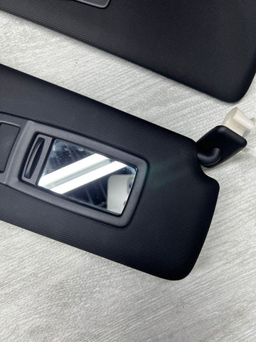 12-20 OEM BMW F30 F32 F80 F82 M3 M4 Interior Sun Visors Black