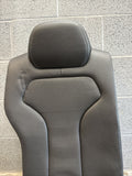 BMW F82 M4 Coupe 15-20 Right Rear Back Seat Black Leather Back Rest Backrest