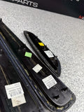 01-06 BMW E46 M3 Convertible Door Upper Arm Rest Armrest Pads Black