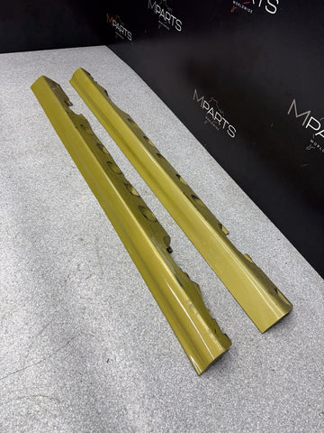 01-06 BMW E46 M3 Rocker Panels Side Skirts OEM Phoenix Yellow