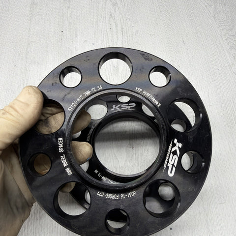 KSP Performance 12.7MM PAIR 5x120 BMW 6061 Forged Aluminum Wheel Spacers
